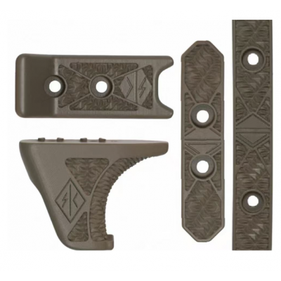 Copy Noveske IRREGULAR DEFENSE MHS / MBS V1 N4 full small set