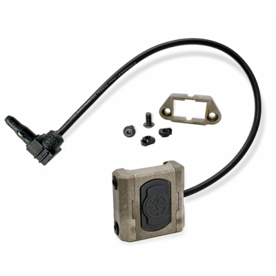 SOMOGEAR Mod Button Lite Rail Switch Crane Plug Black 7/14inch